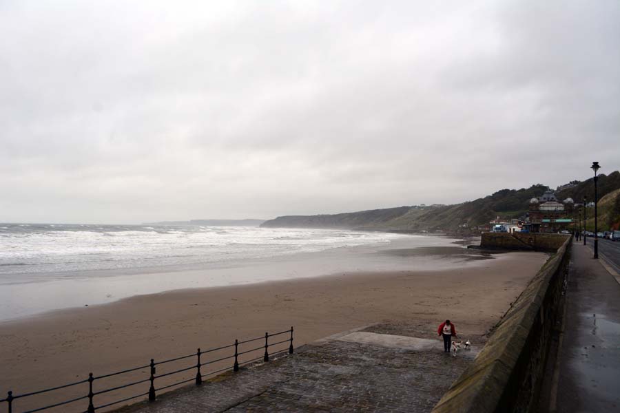 Rough sea, Scarborough.