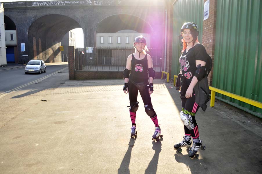 Central roller girls, Digbeth.