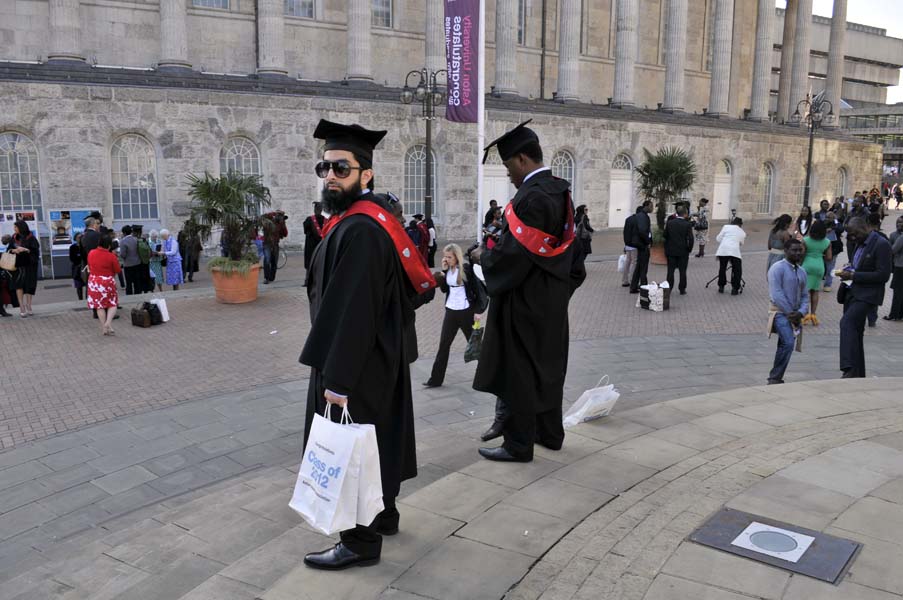 Graduation day, Victoria Square.