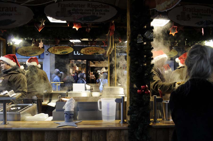 Hot food, the German market.