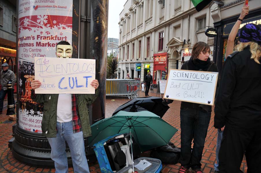 Protest and survive, New Street.