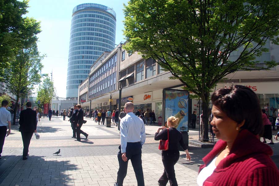 The Rotunda from New Street.