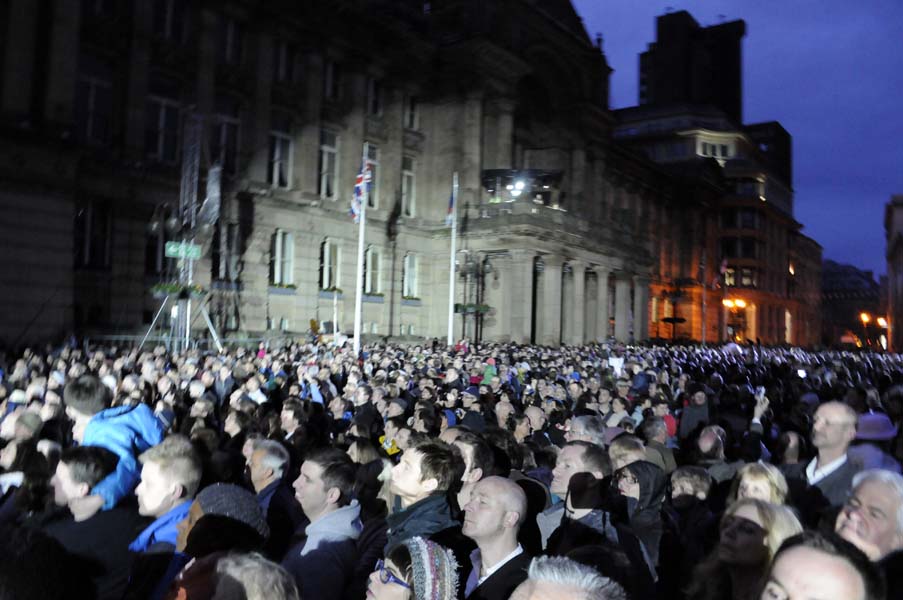 The cultural olympics, Victoria square.