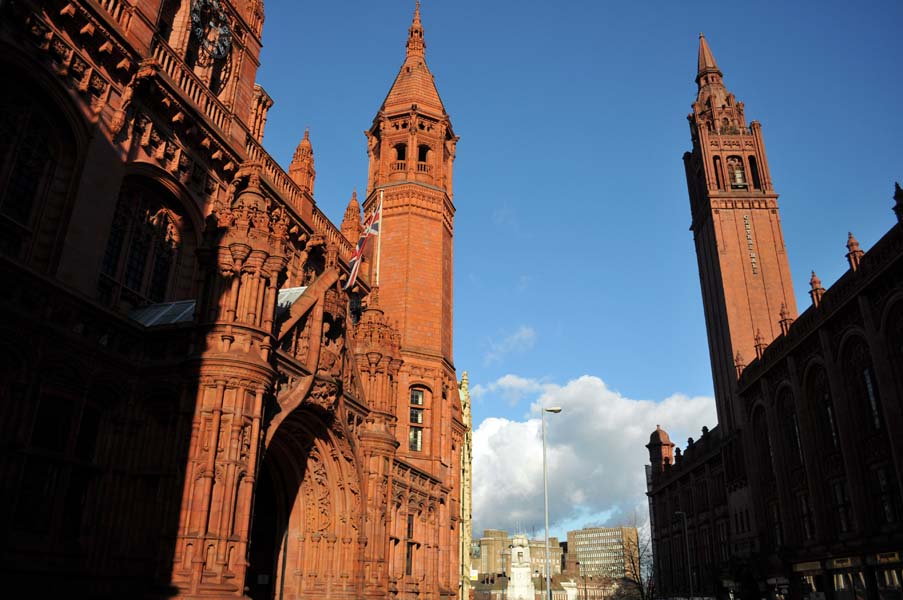 The magistrates court and the old methodist hall.