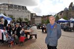 Man in Victoria Square.