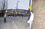 Man waiting, the Bull Ring.