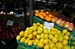 Oranges, lemons and apples at the Bull Ring market.