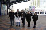 Save the badger, a friendly bunch, Centenary Square.