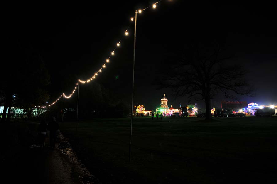 A fair in Pype Hyes park.