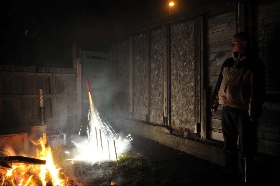 An Erdington bonfire.