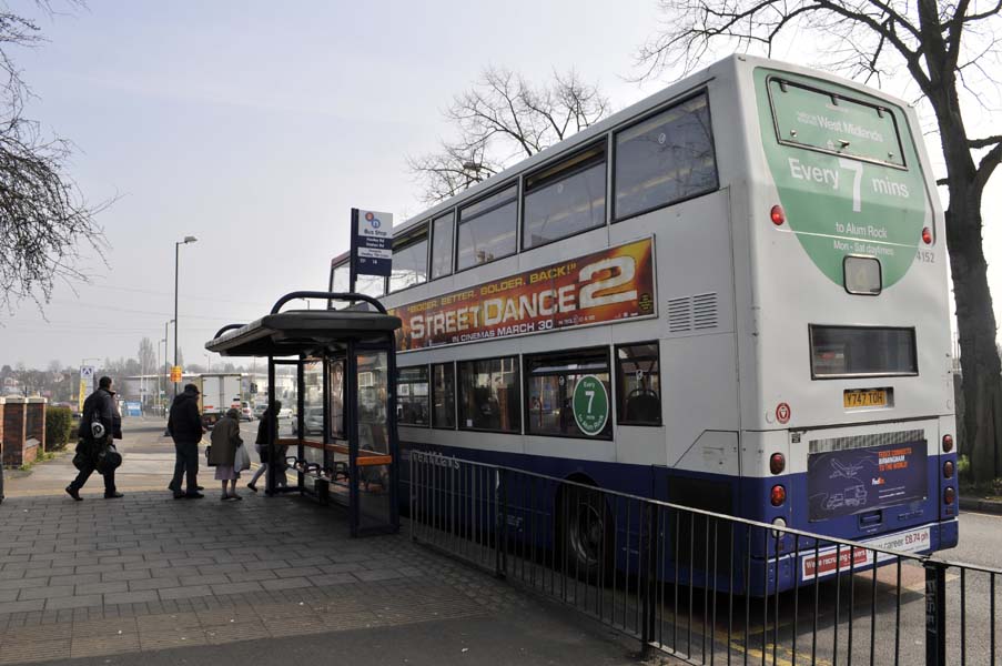 Bus stop, Stechford.