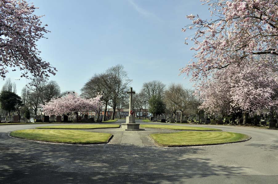 Cross, Yardley cemetry.