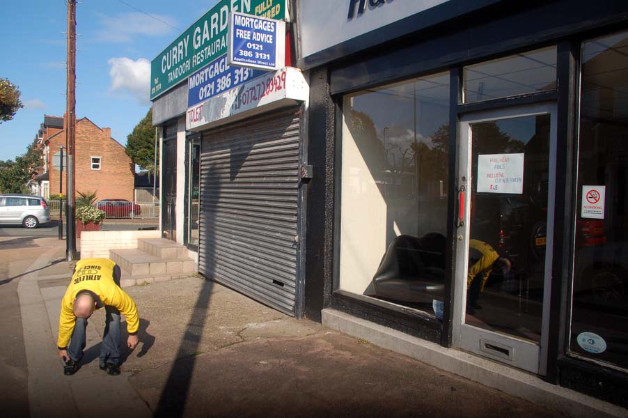 Man on the street, Erdington