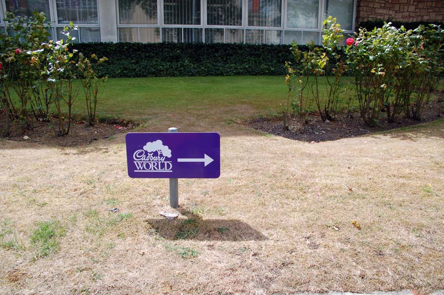 This way, Cadburys, Bournville.