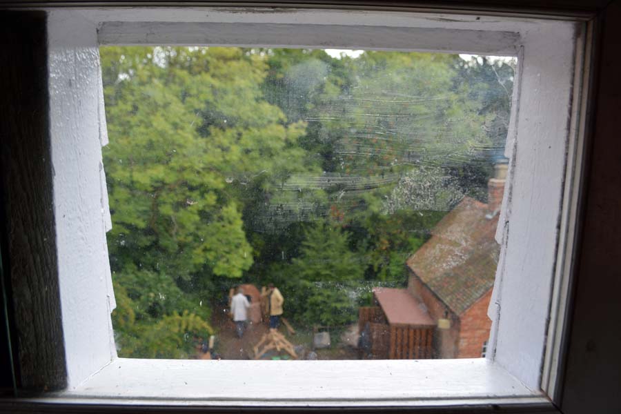 Window view, Sarehole Mill.