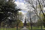 Aston church from Aston park.