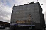 Digbeth police staion reflected.