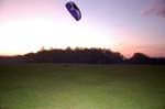 Kite flying the Lickeys.