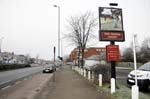 Pub sign, the Walsall Road.