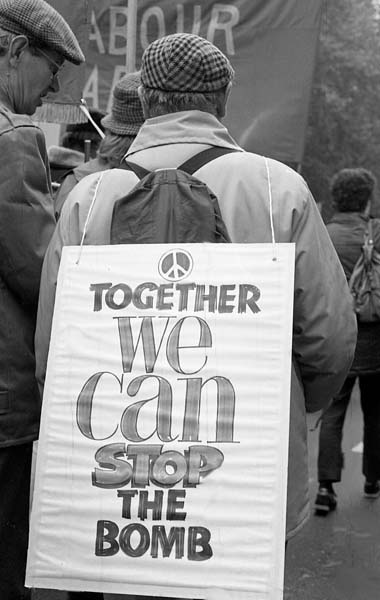 CND demo, London.