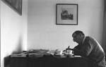 My father at home, Rose cottage, Furnace End.