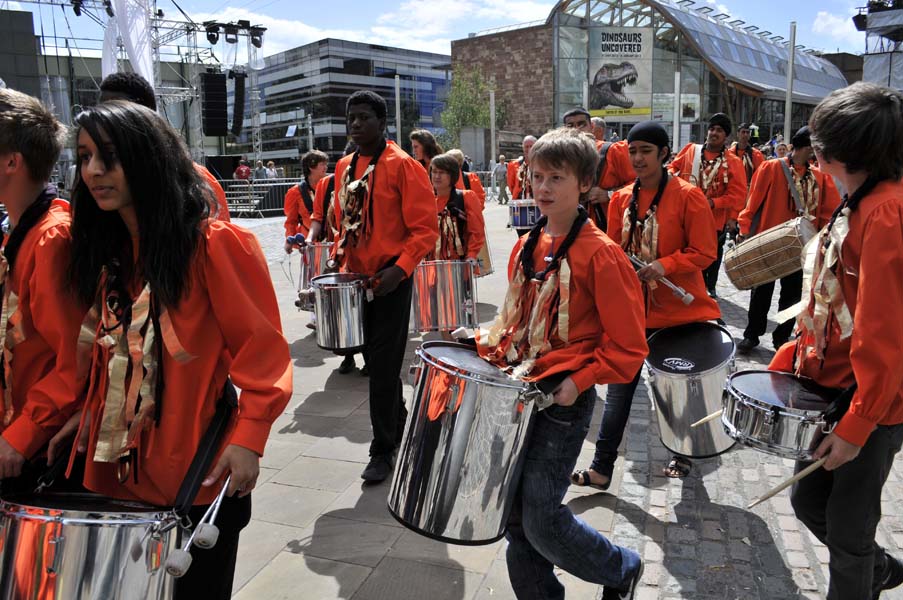 Heading out, the cultural olympics, Coventry.