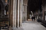 Cathedral interior, Lichfield.