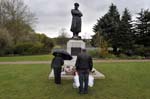 The memorial to the captain of  the steam ship Titanic, Commander Edward Smith, Lichfield.