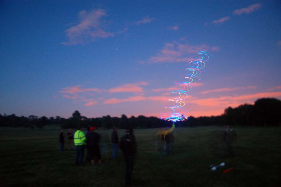 Chip chopper with light emitting diodes, Weston Park.