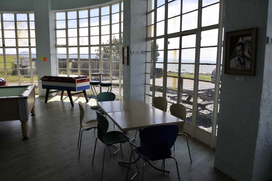 Cafe interior, Criccieth.