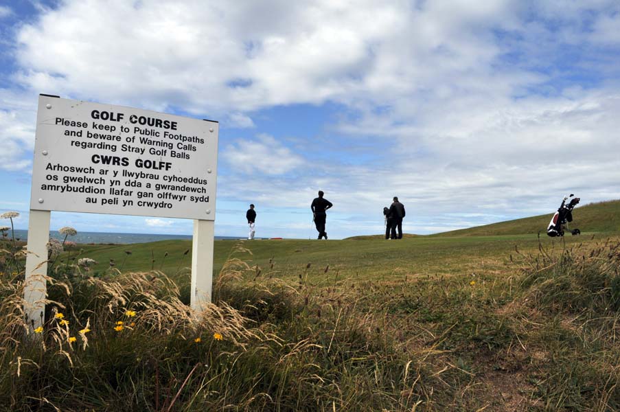 Golfers, Morfa Nefyn.