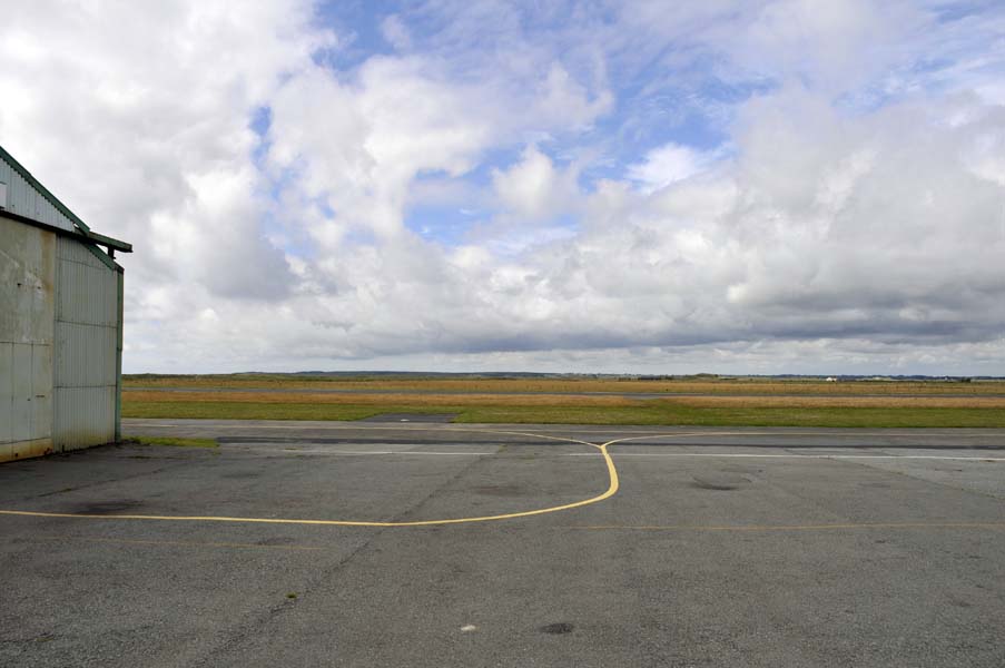 Looking at Caenarfon airport.