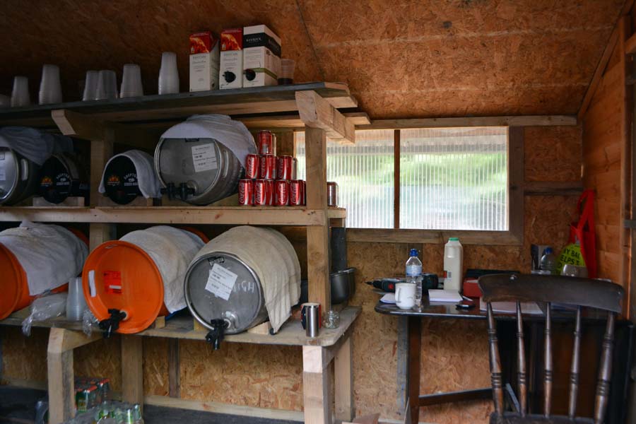 Beer shed, Laugharne.