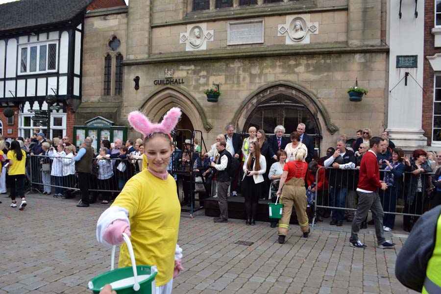 Sweet charity, the Lichfield Greenhill Bower.