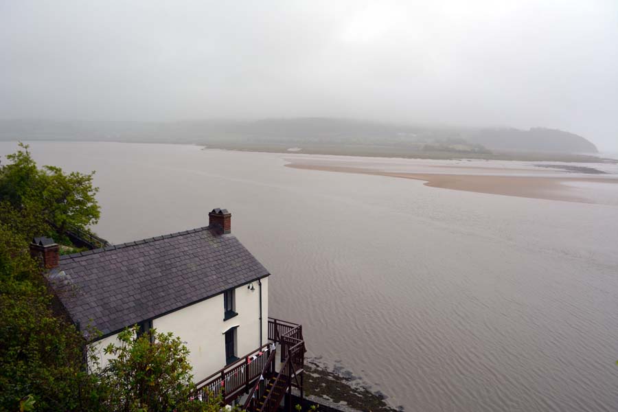 The boathouse, Laugharne.