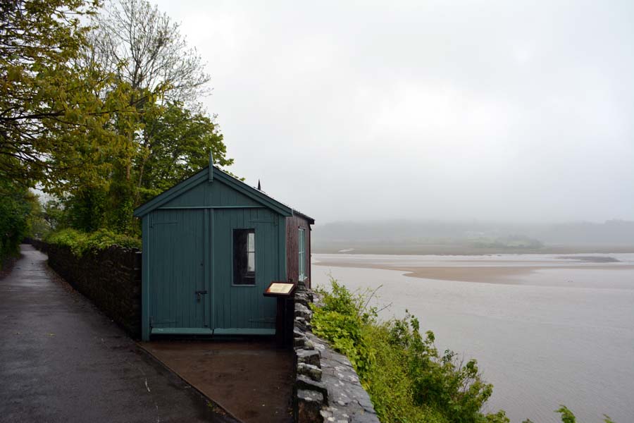 The poetry house, Laugharne.