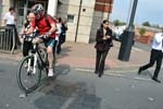 Crossing the road, West Bromwich.