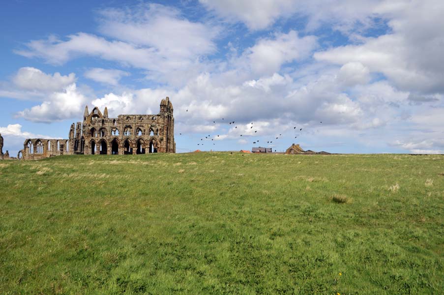 A big pile of stones, Whitby Abbey.