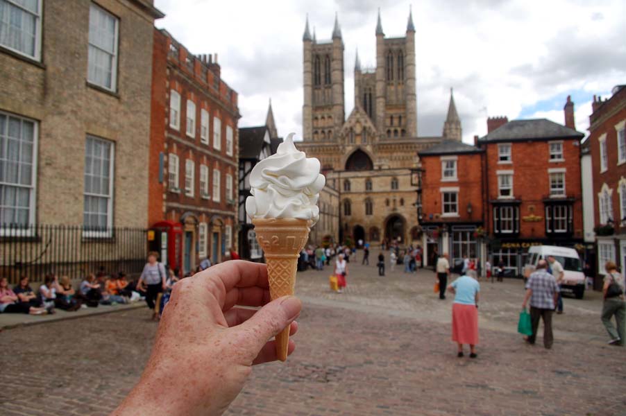 A nice ice cream, Lincoln.