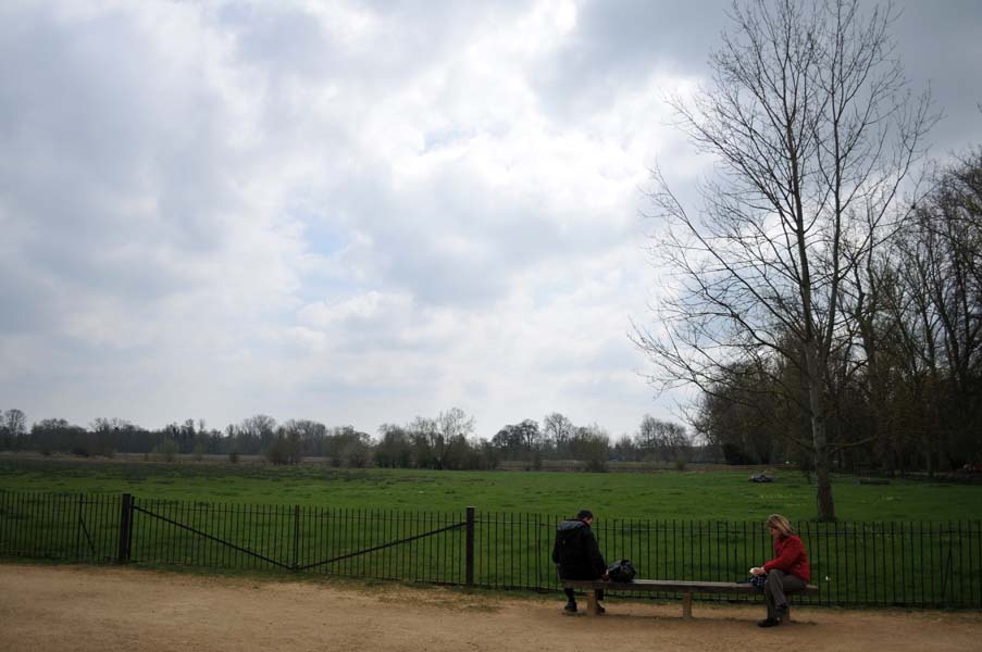 A snack by the meadow, Oxford.