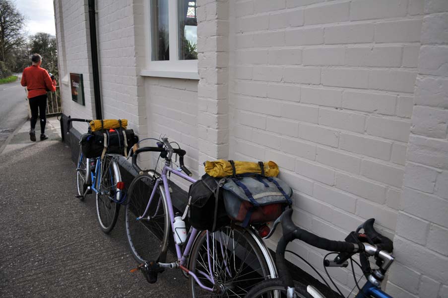 Bank holiday cyclists.