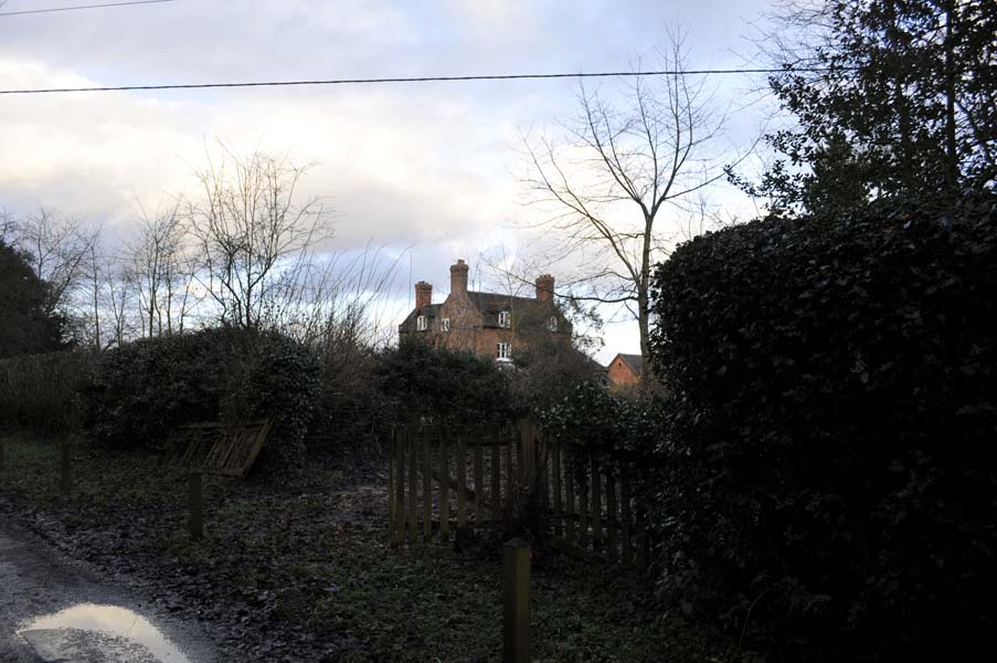 Down the old lane.