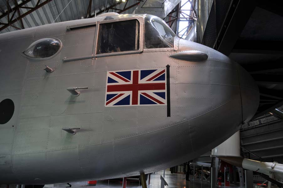 Flying the flag, Cosford.