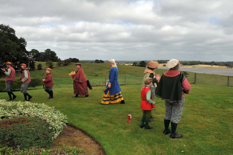 Leaving the field, Abbotts Bromley.