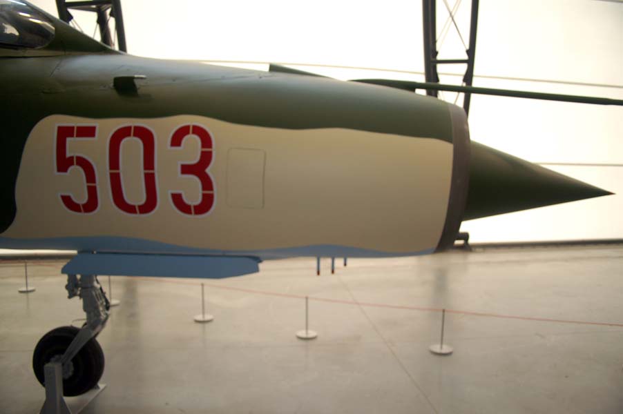 Mig fighter, RAF Cosford.