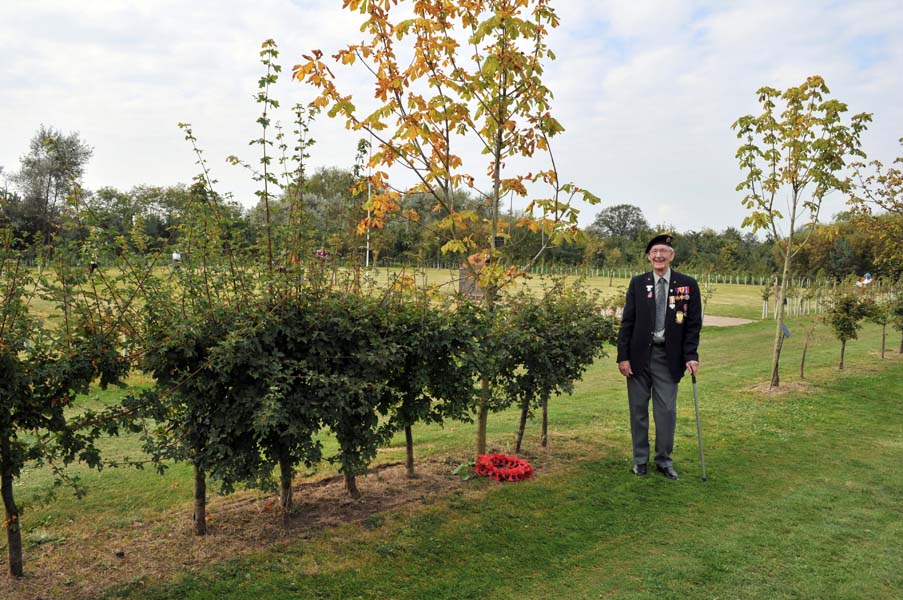 Mr Franks, the National Memorial Arberetum, Alrewas.