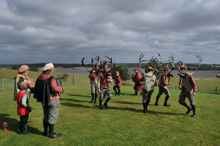 The Abbotts Bromley Horn Dance.