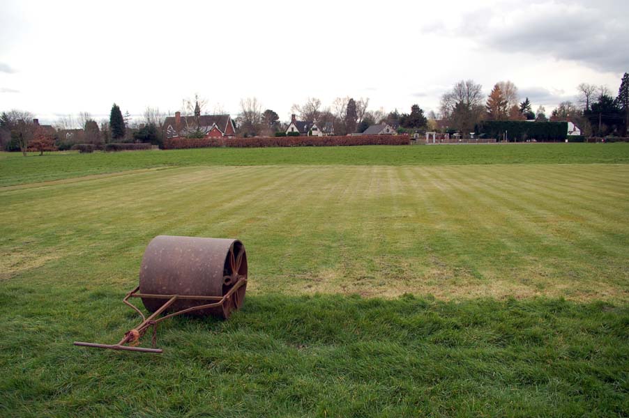 The cricket square, Elford.