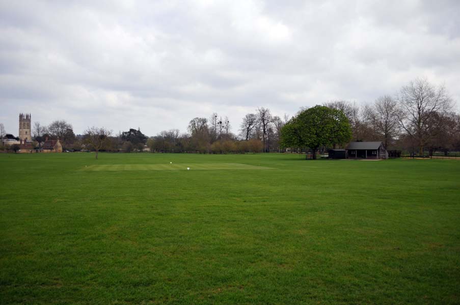 The cricket square.