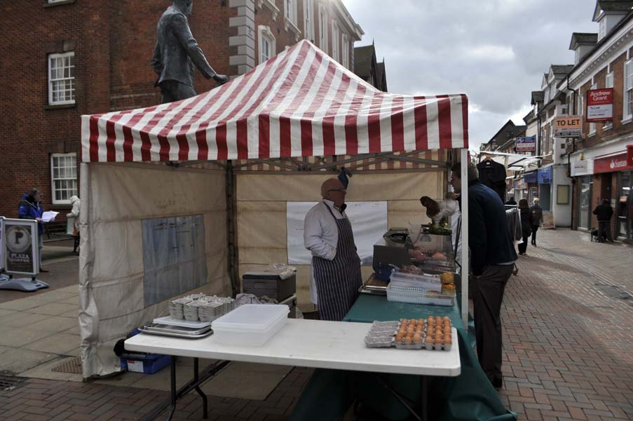 The egg man, Bromsgrove .